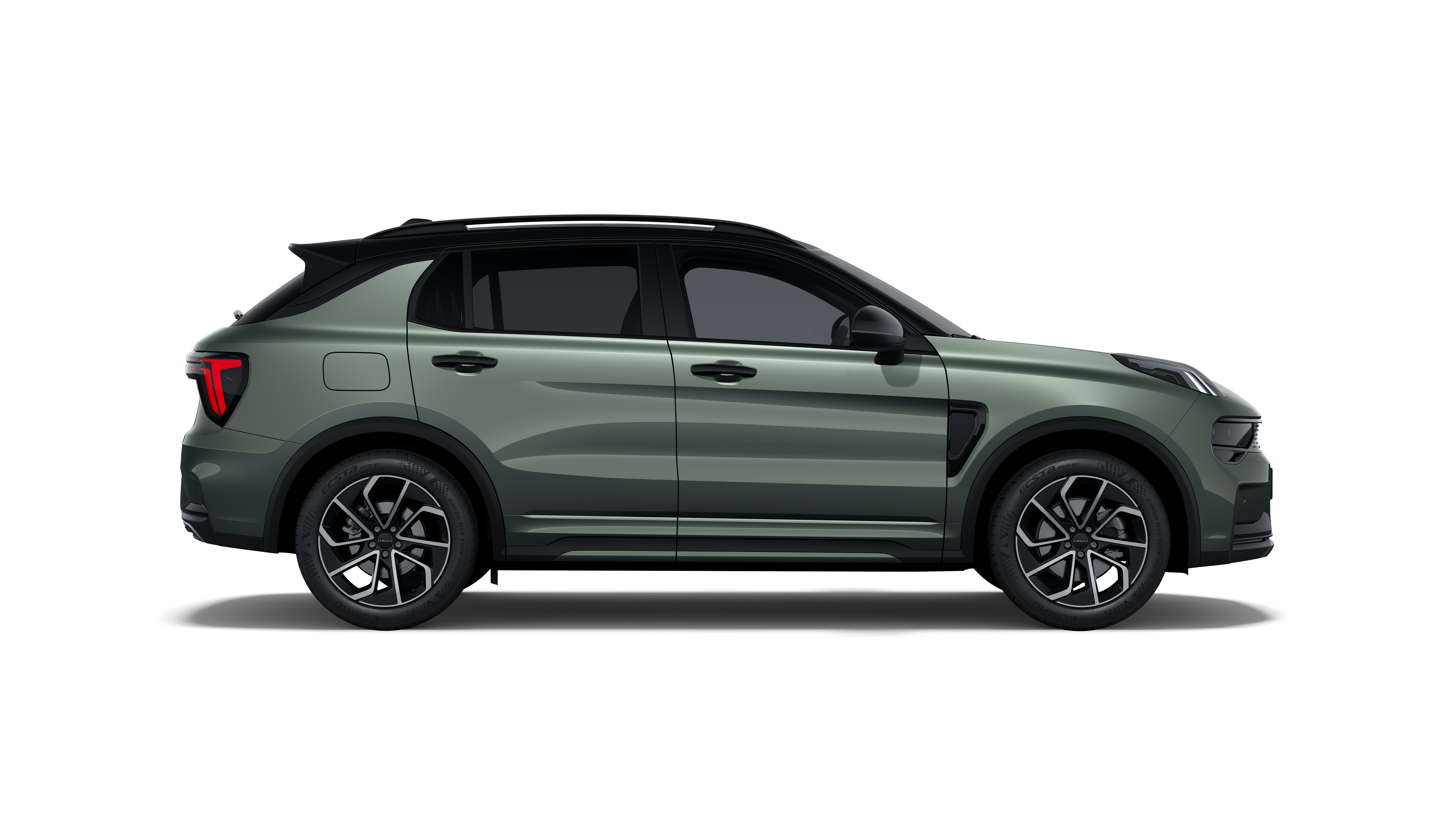Lynk & Co 01 en Mineral Green